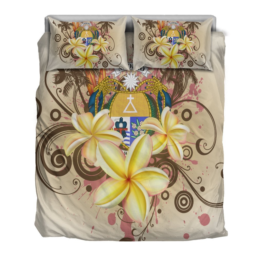 Nauru Polynesian Bedding Set - Summer Tropical - Vibe Hoodie Shop