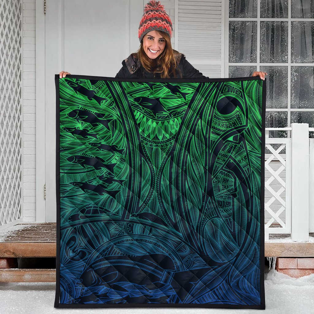 Torres Strait Islanders Premium Quilt - Ocean Art - Vibe Hoodie Shop