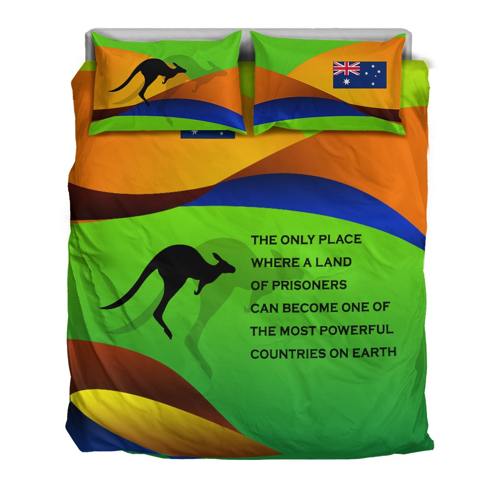 Bedding Set - National Color of Australia - Vibe Hoodie Shop