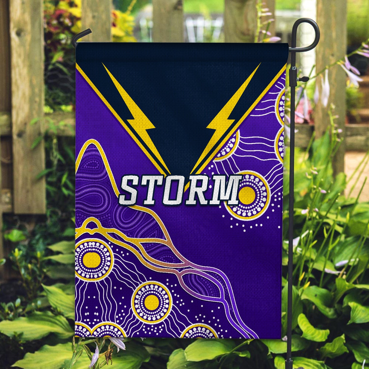 Storm Flag 2021 Indigenous Melbourne - Vibe Hoodie Shop