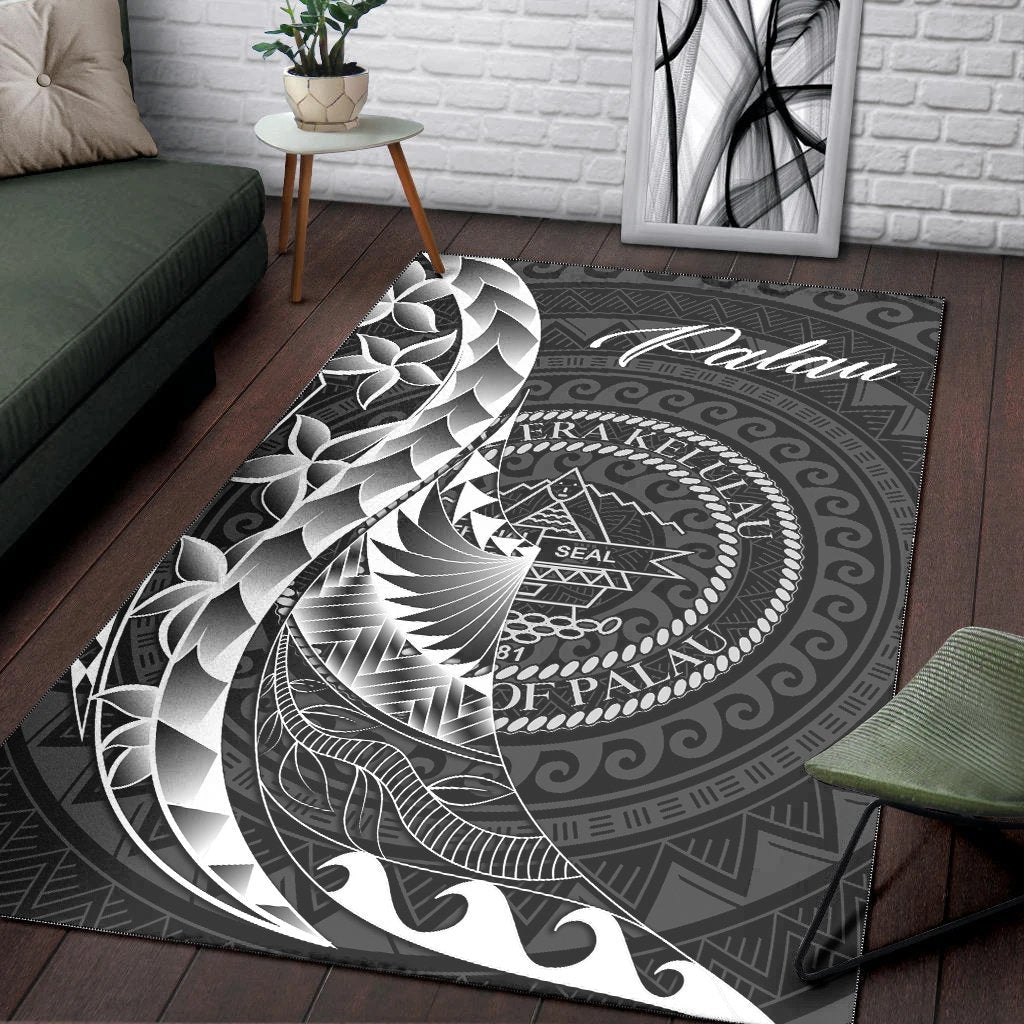 Palau Area Rug - Polynesian Pattern Style - Vibe Hoodie Shop