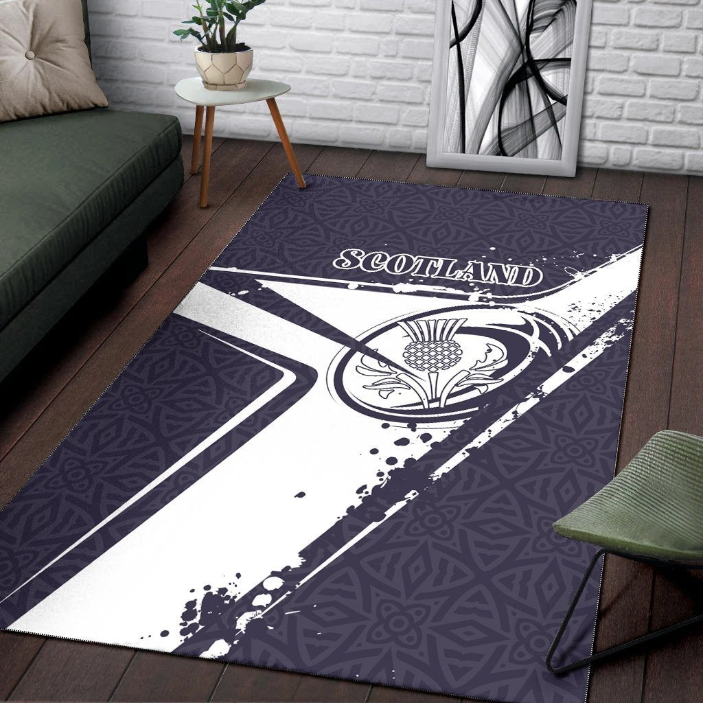 Scotland Rugby Area Rug - Scottish Rugby - Vibe Hoodie Shop