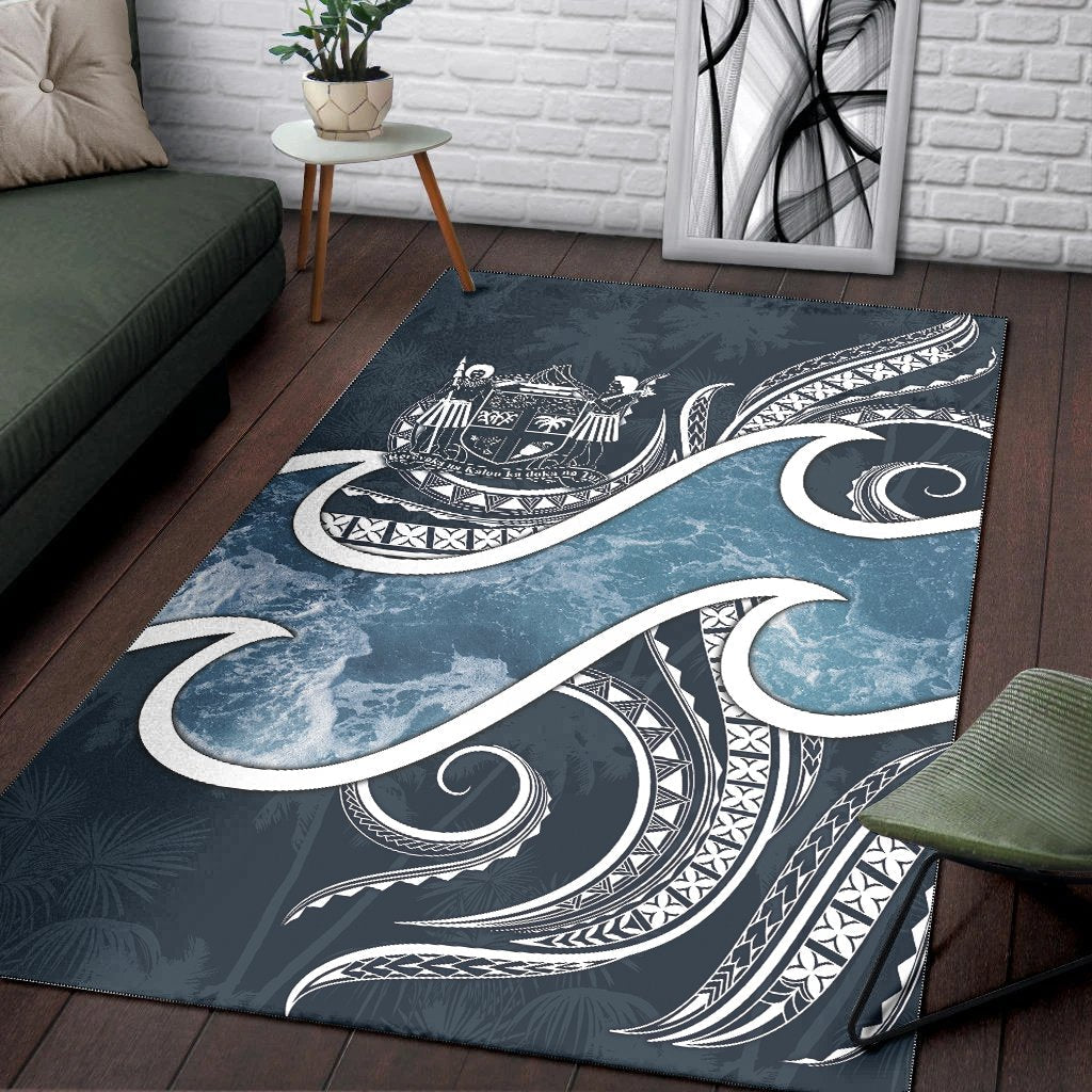 Fiji Polynesian Area Rug - Ocean Style - Vibe Hoodie Shop