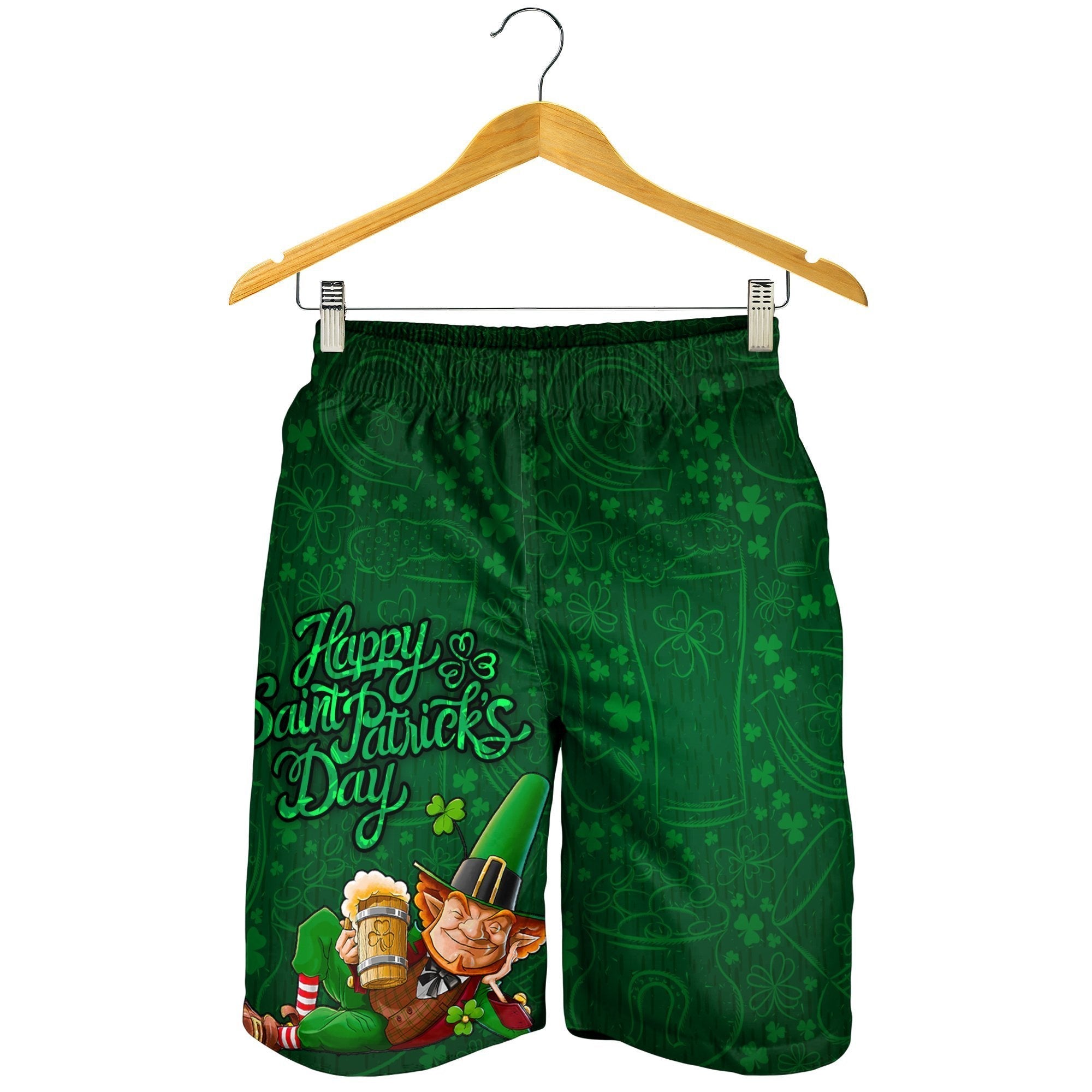 VibeHoodie Men Short - Patrick's Day Green Celtic - Vibe Hoodie Shop