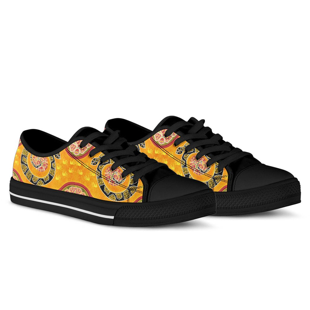 Low Top - Aboriginal Unique Style Snake Orange Color 2021 - Vibe Hoodie Shop