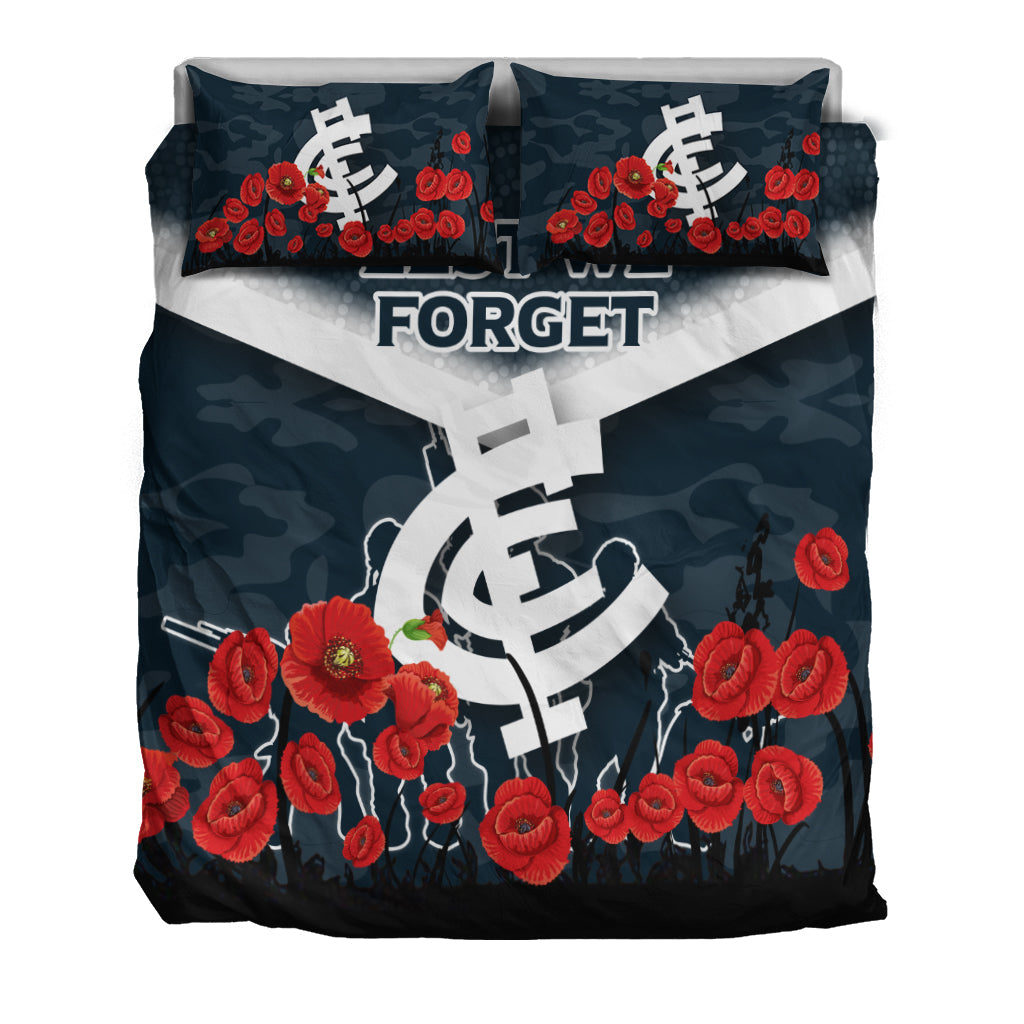 Blues ANZAC Day Bedding Set - Indigenous Art - - Vibe Hoodie Shop