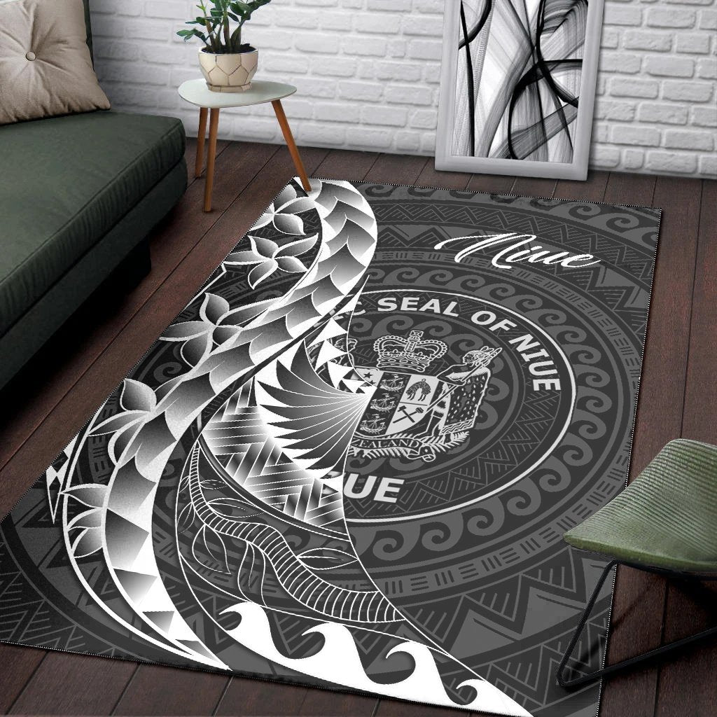 Niue Area Rug - Polynesian Pattern Style - Vibe Hoodie Shop