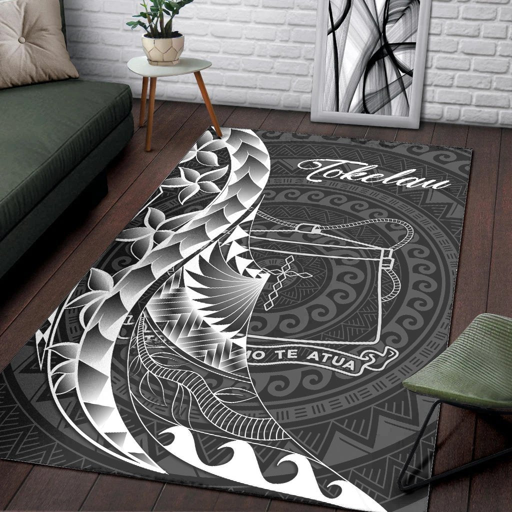 Tokelau Area Rug - Polynesian Pattern Style - Vibe Hoodie Shop