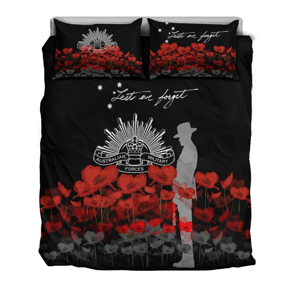 ANZAC Day Bedding Set - Remember Them - Vibe Hoodie Shop