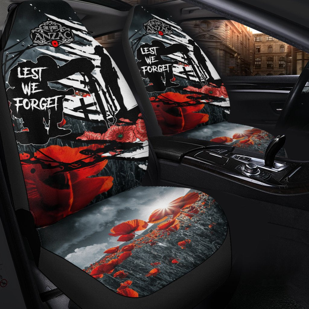 ANZAC Day Car Seat Covers - The Spirit of ANZAC - Vibe Hoodie Shop