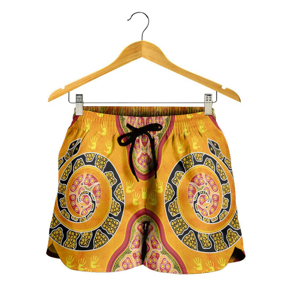 women-short-aboriginal-unique-style-snake-orange-color-2021
