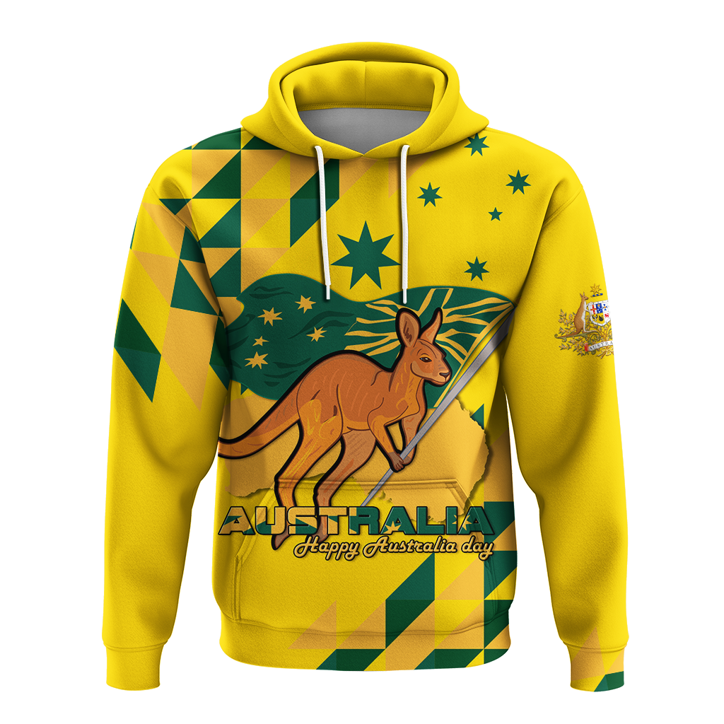 Australia Day Proud To Be Aussie Hoodie - LT12 - Vibe Hoodie Shop