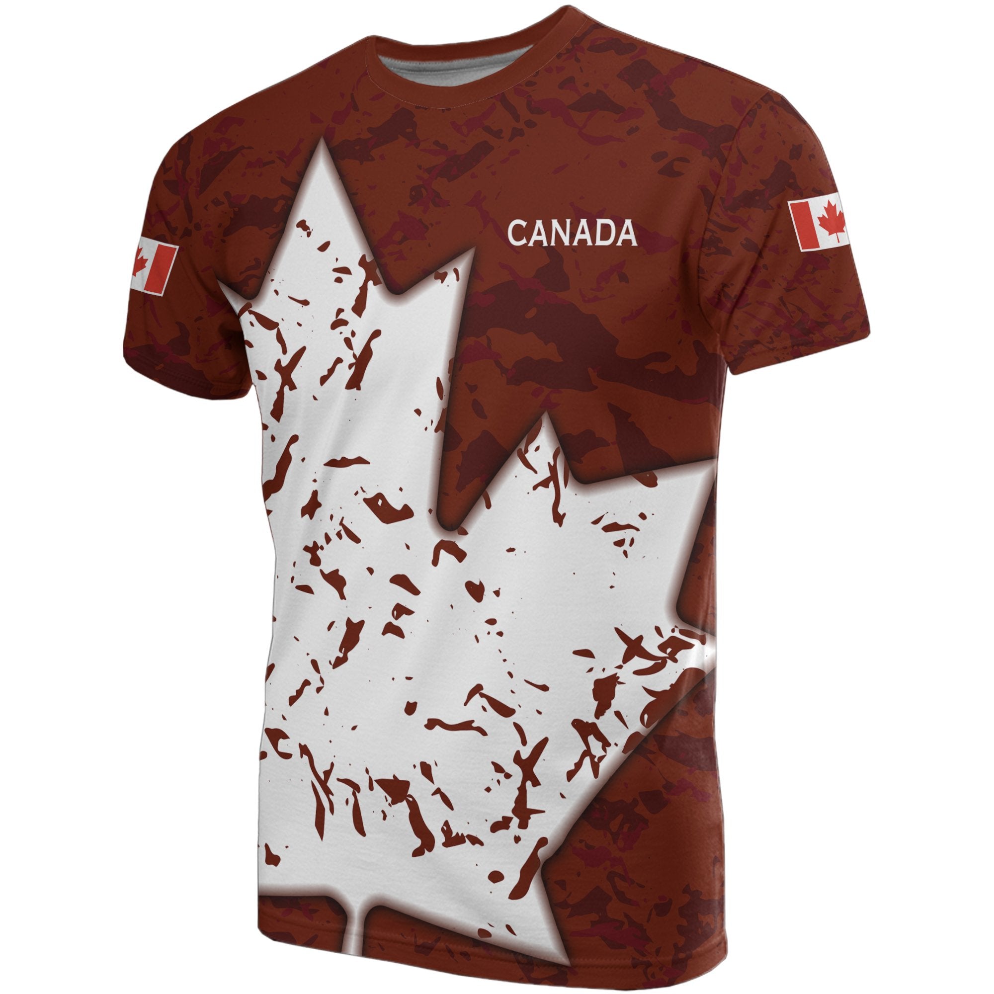 Canada White Maple T shirt - Vibe Hoodie Shop