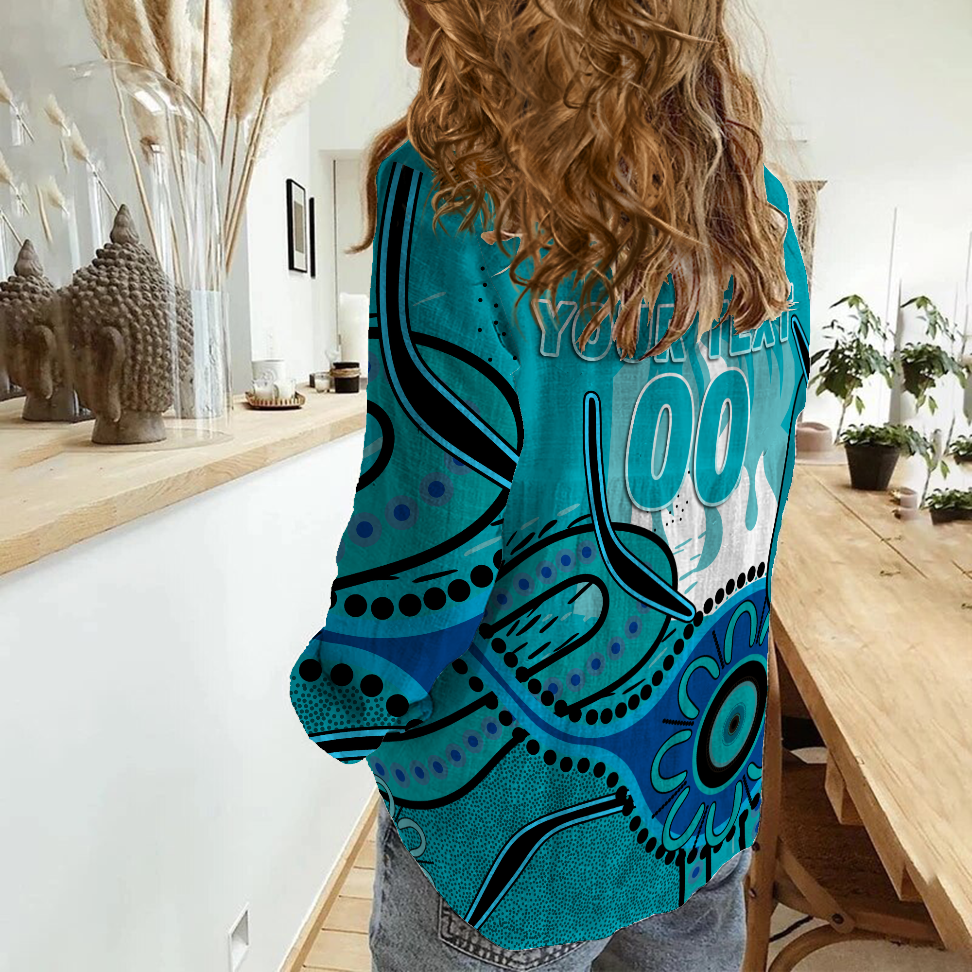 (Custom Personalised) Brisbane Heat Aboriginal Cricket 2022 Women Casual Shirt - - Vibe Hoodie Shop