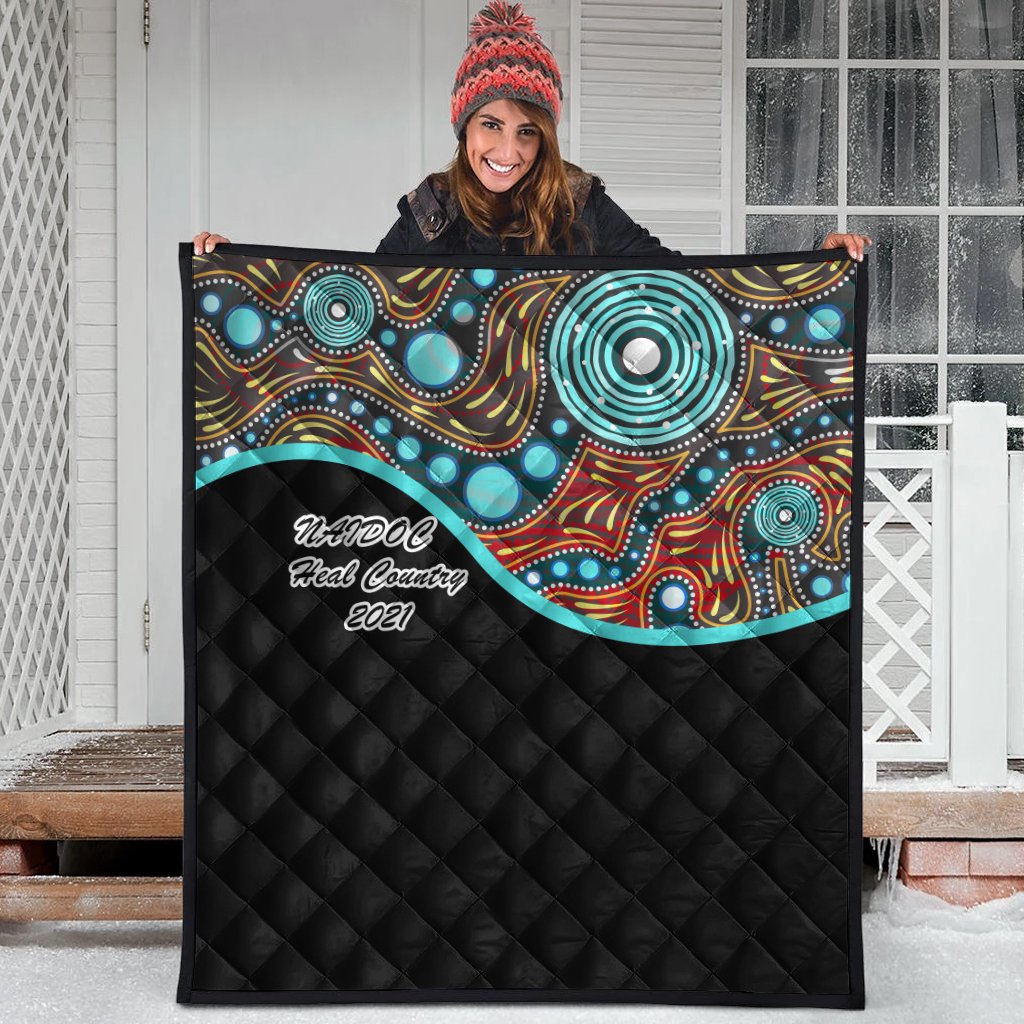 NAIDOC 2021 Premium Quilt - Heal Country - Vibe Hoodie Shop