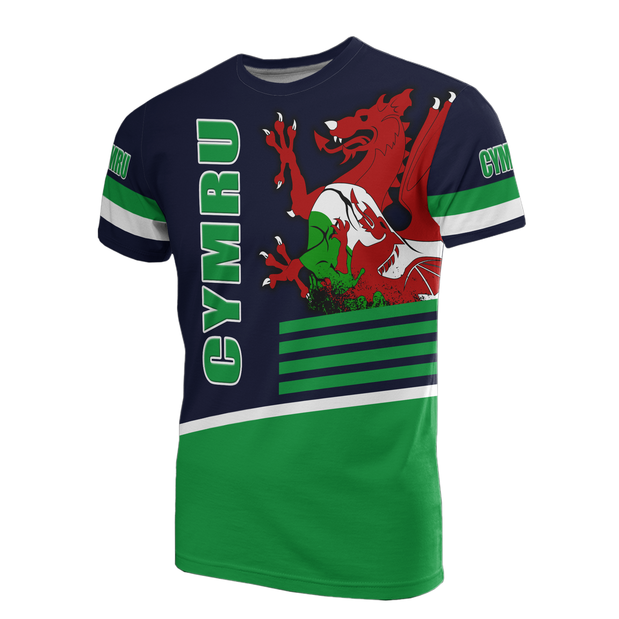 Wales T shirt - Great Dragon Style - Vibe Hoodie Shop