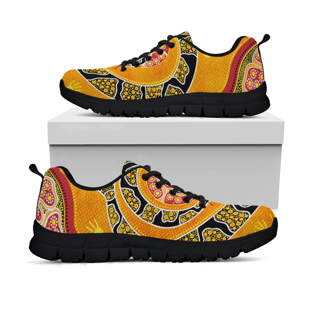 Sneakers - Aboriginal Unique Style Snake Orange Color 2021 - Vibe Hoodie Shop