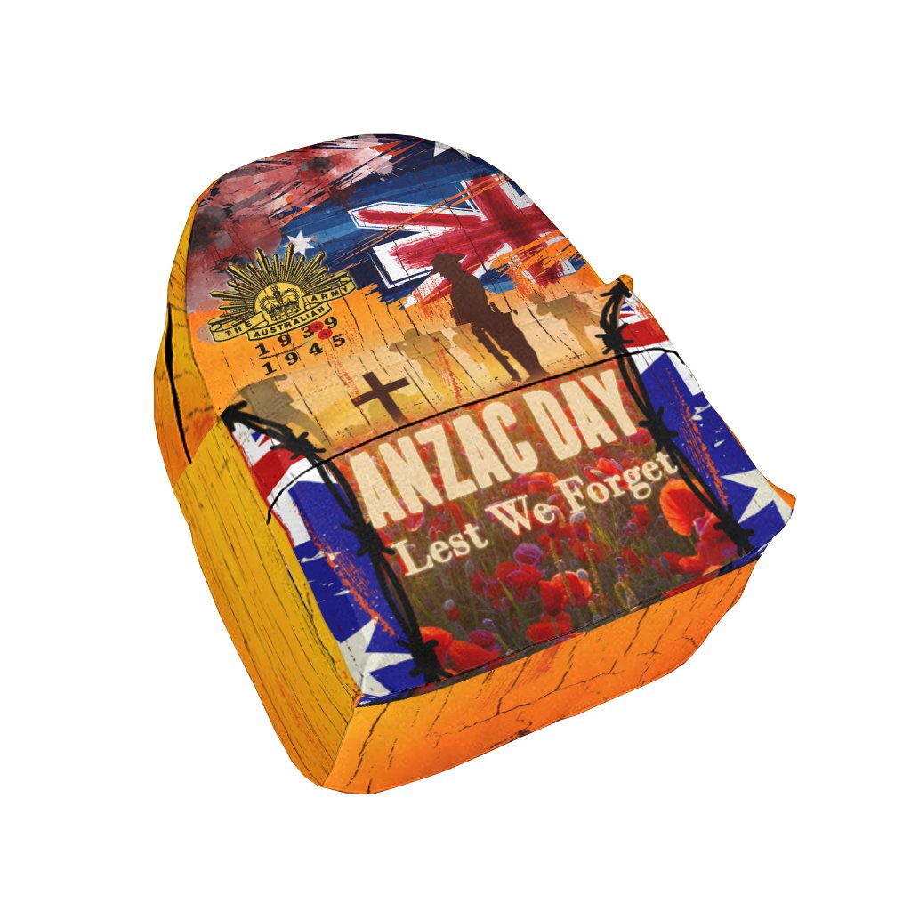Australia ANZAC Day 2021 Backpack - ANZAC Day Commemoration 1939 - 1945 - Vibe Hoodie Shop