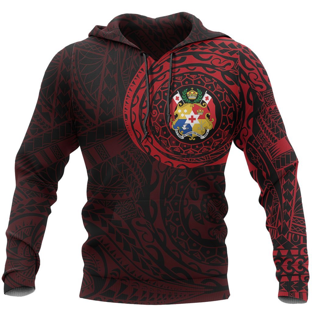 Hoodie Tonga In My Heart Polynesian Tattoo Style New Update - Vibe Hoodie Shop