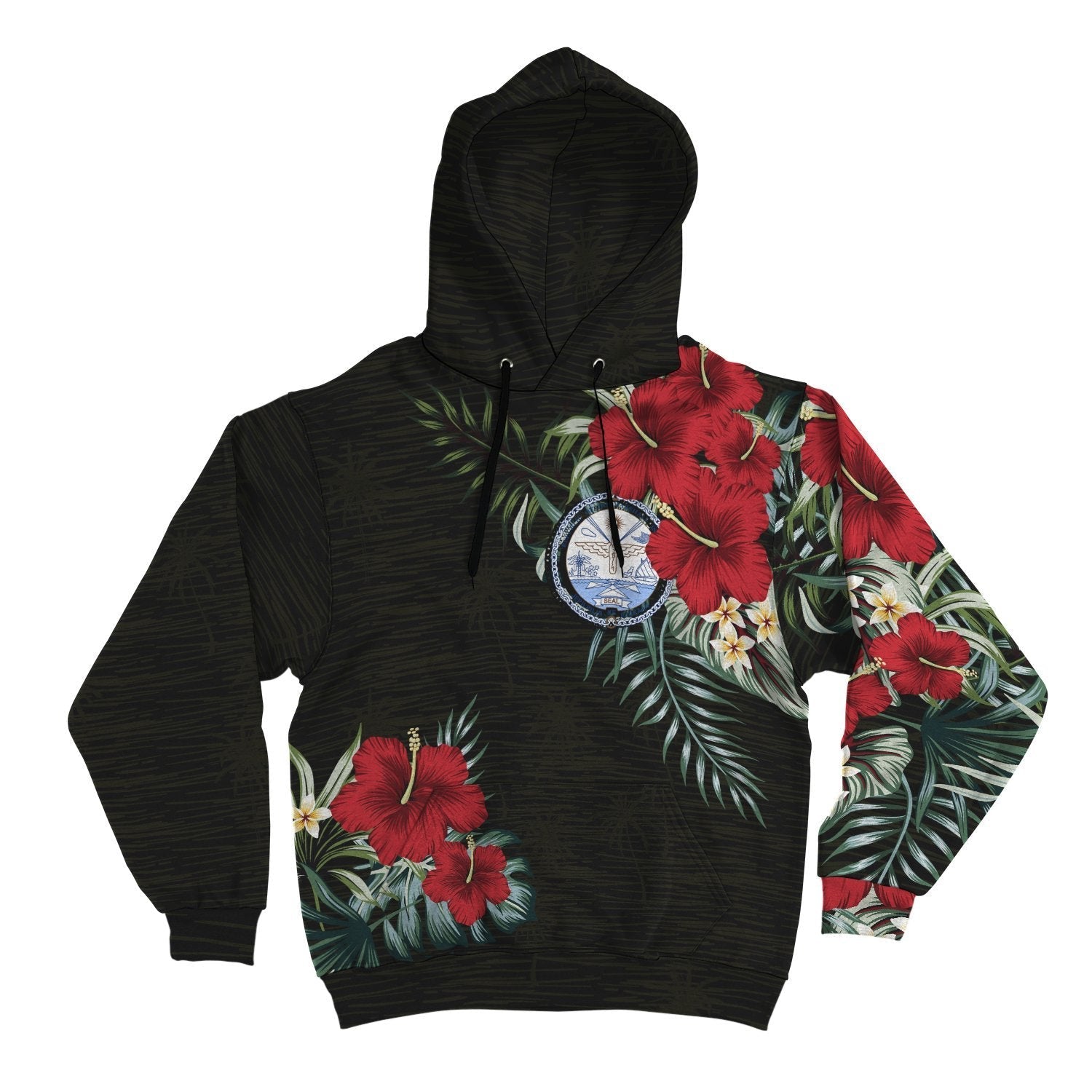 Marshall Islands Hoodie - Hibiscus (Men/Women) - Vibe Hoodie Shop