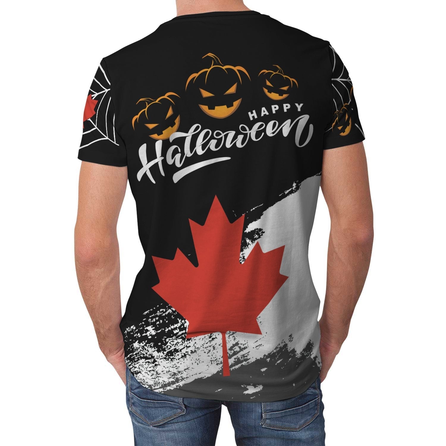 Canada Halloween T shirt (Women/Men) - Vibe Hoodie Shop