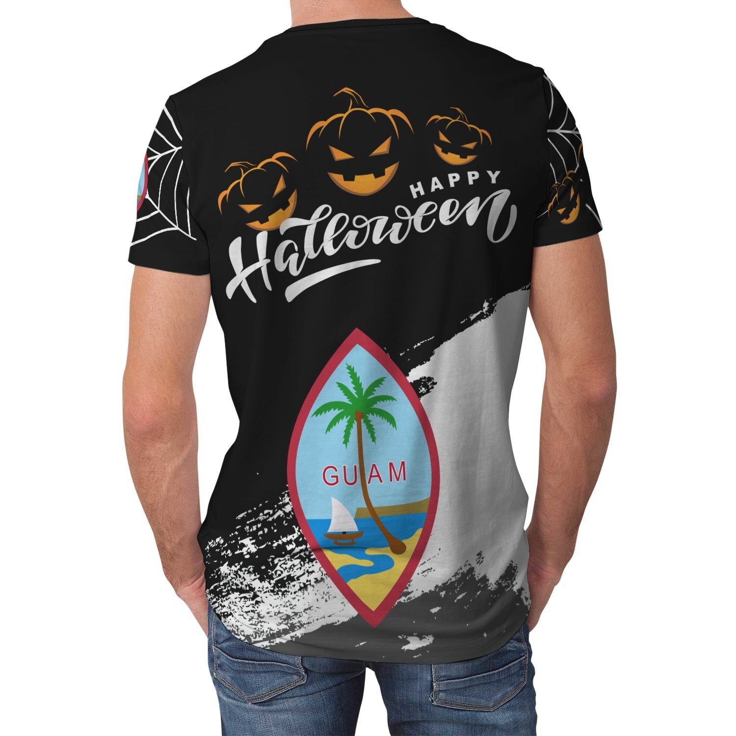 Guam Halloween T shirt (Women/Men) - Vibe Hoodie Shop