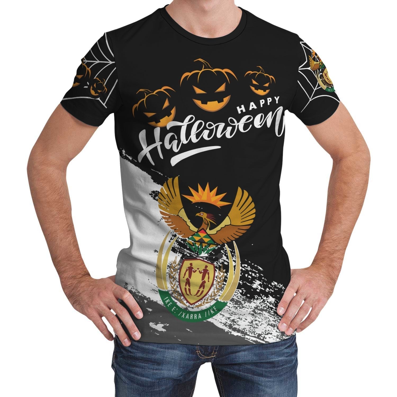 South Africa Halloween T shirt (Women/Men) - Vibe Hoodie Shop