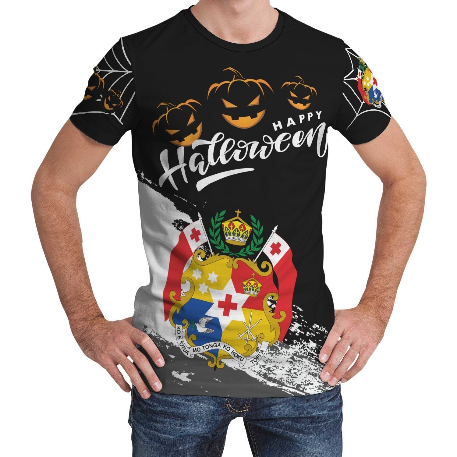 Tonga Halloween T shirt (Women/Men) - Vibe Hoodie Shop