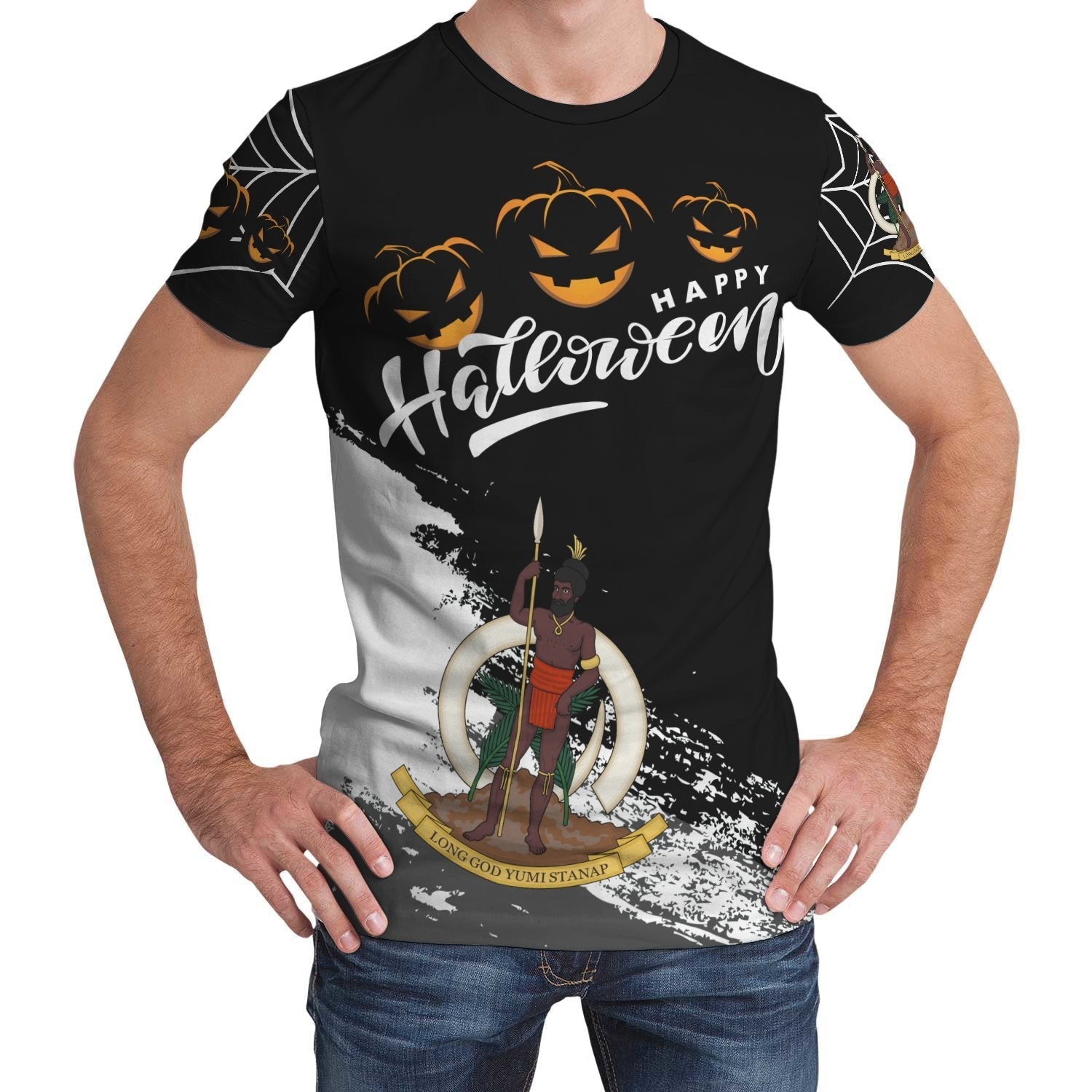 Vanuatu Halloween T shirt (Women/Men) - Vibe Hoodie Shop