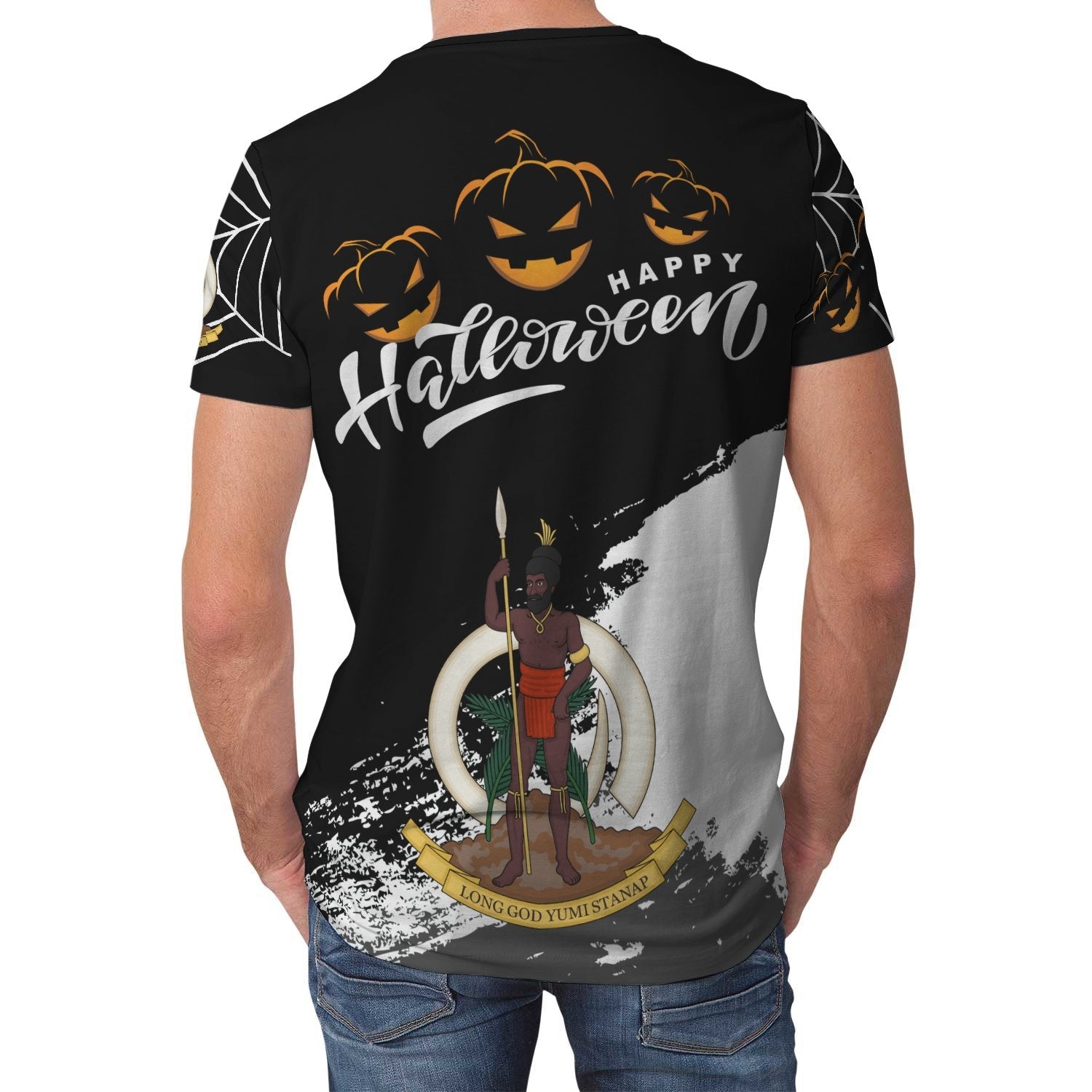 Vanuatu Halloween T shirt (Women/Men) - Vibe Hoodie Shop