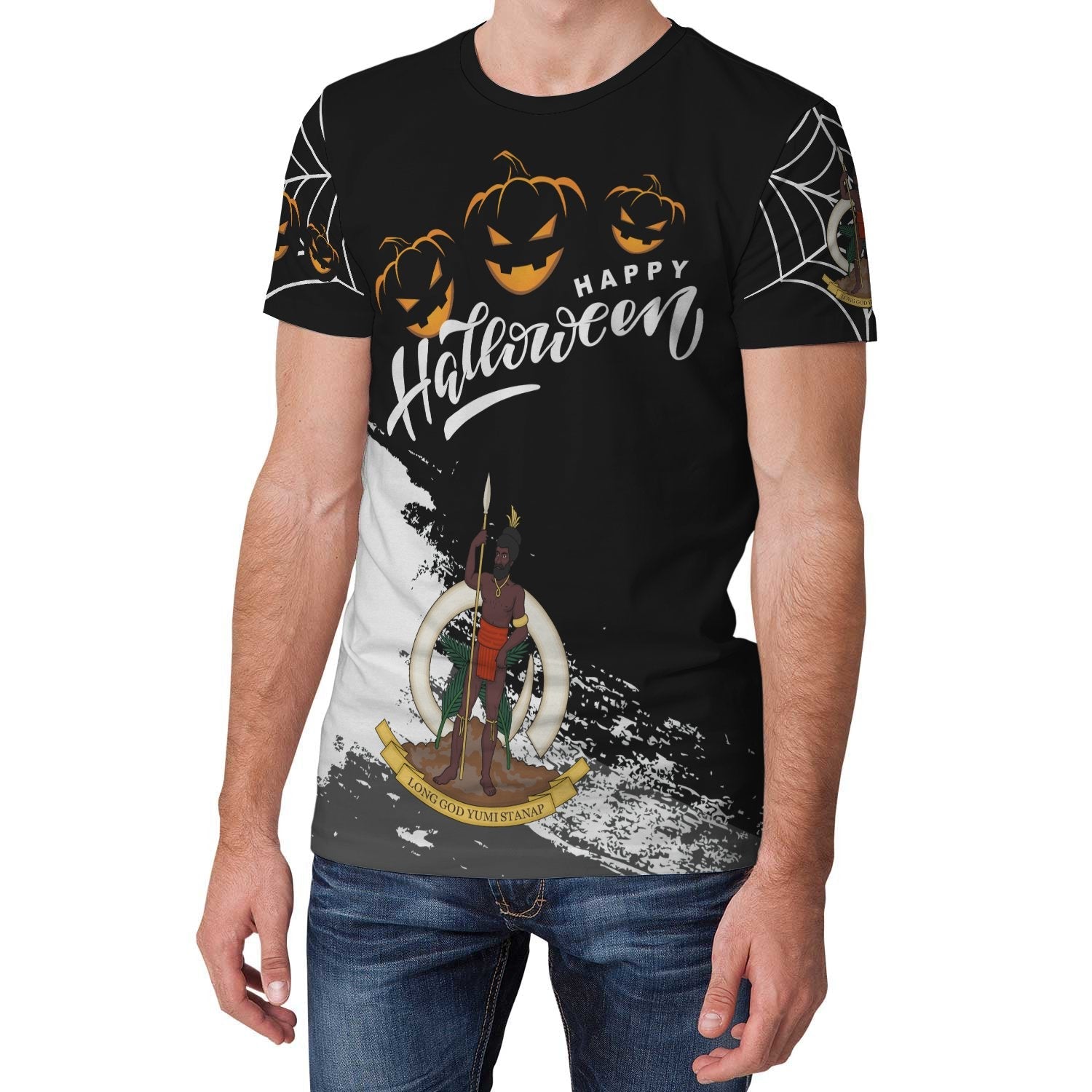 Vanuatu Halloween T shirt (Women/Men) - Vibe Hoodie Shop