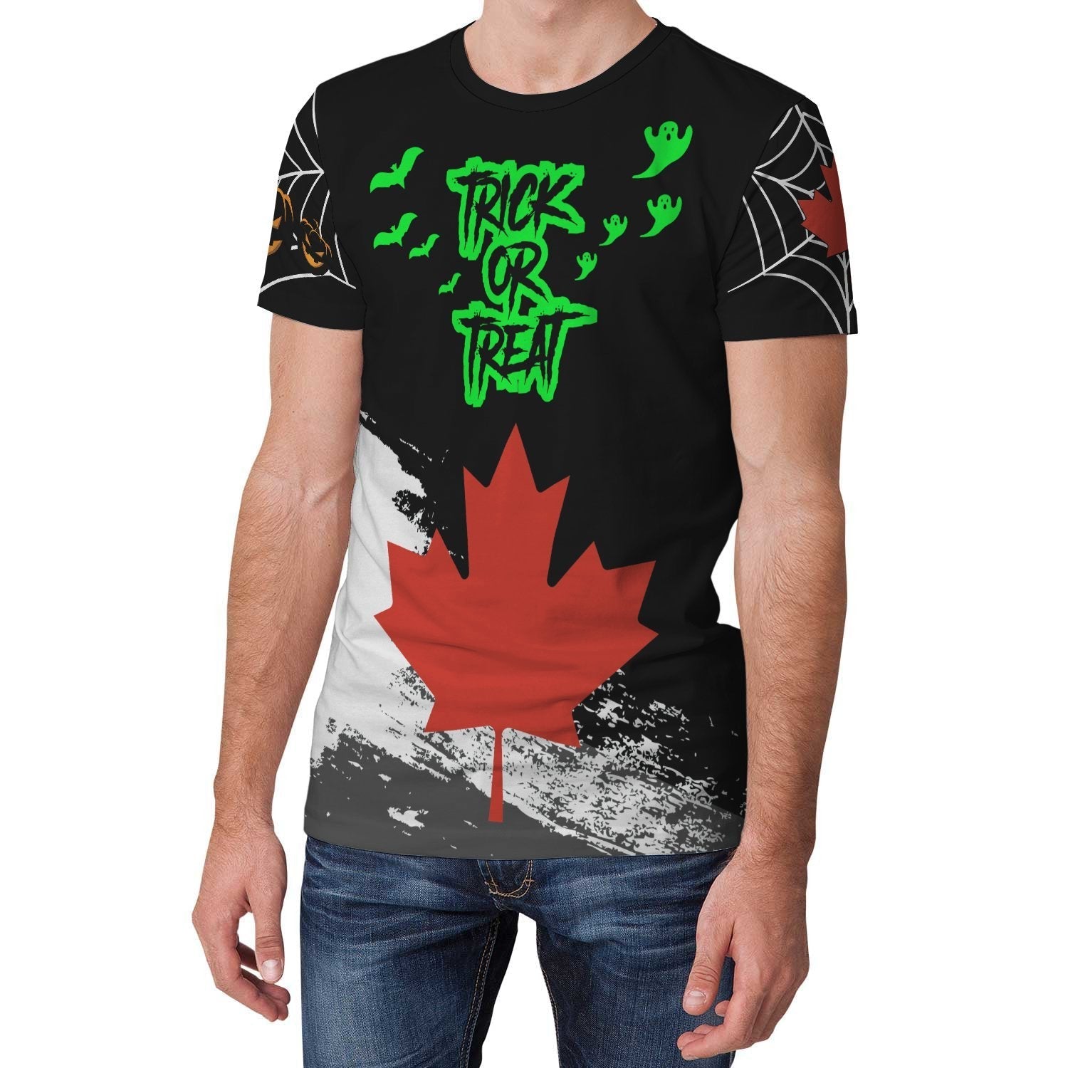 Canada Halloween T shirt (Women/Men) - Vibe Hoodie Shop