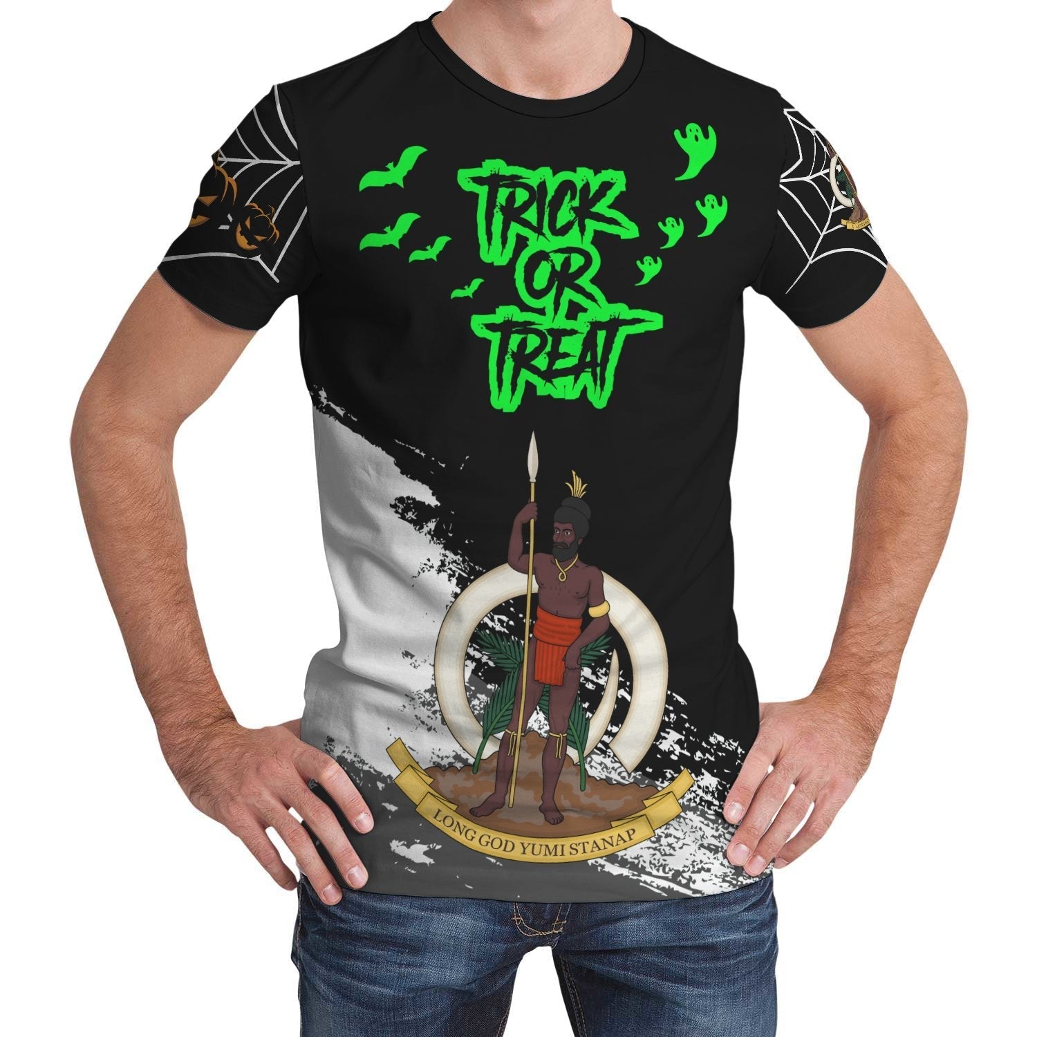 Vanuatu Halloween T shirt (Women/Men) - Vibe Hoodie Shop