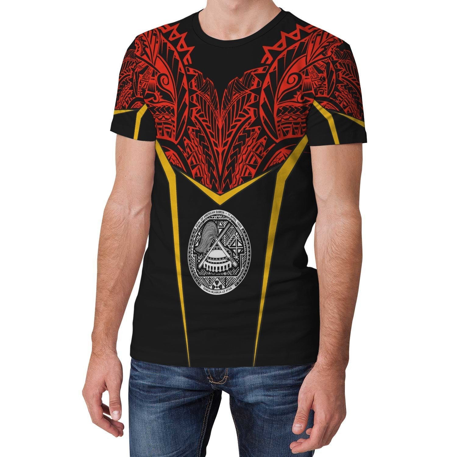 American Samoa Unisex T shirt - Tribal Style - Vibe Hoodie Shop