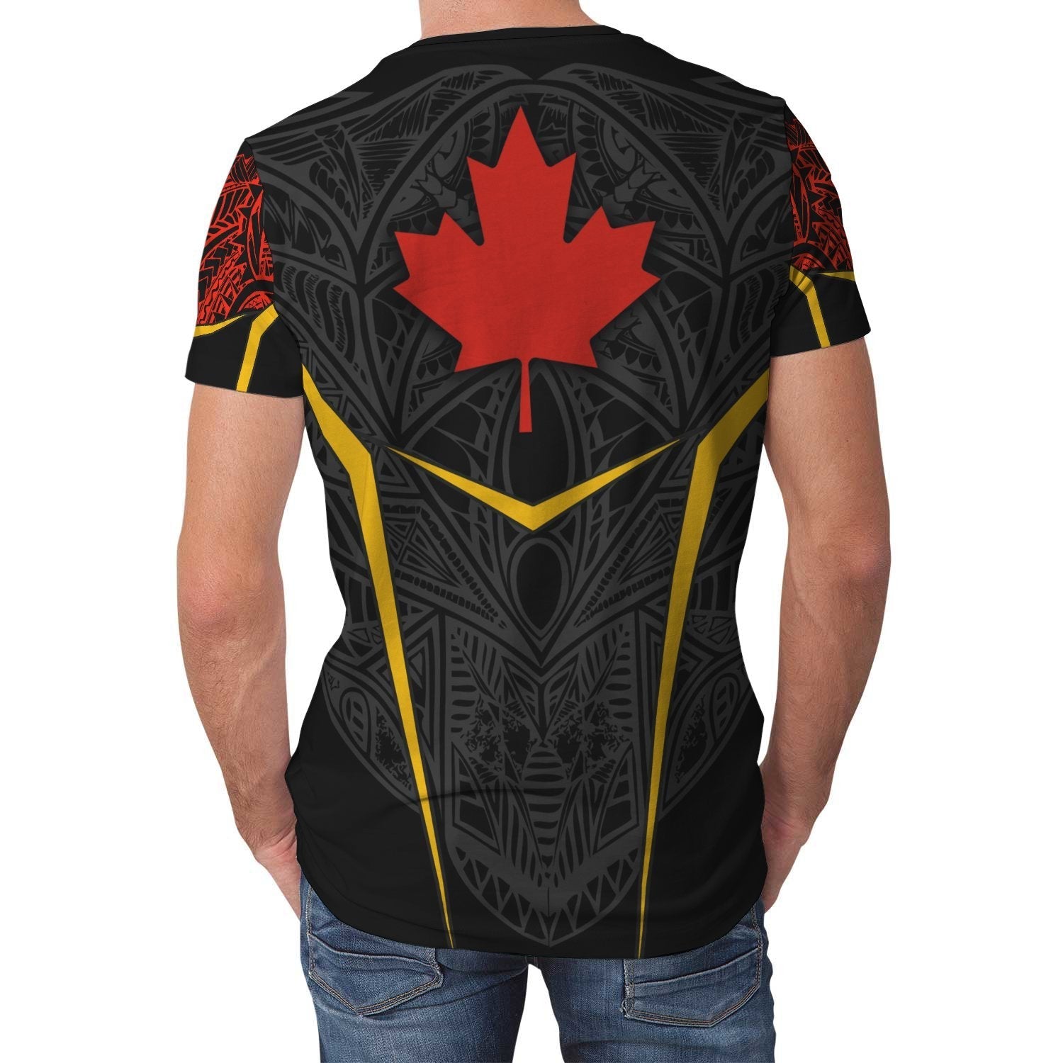 Canada Unisex T shirt - Tribal Style - Vibe Hoodie Shop