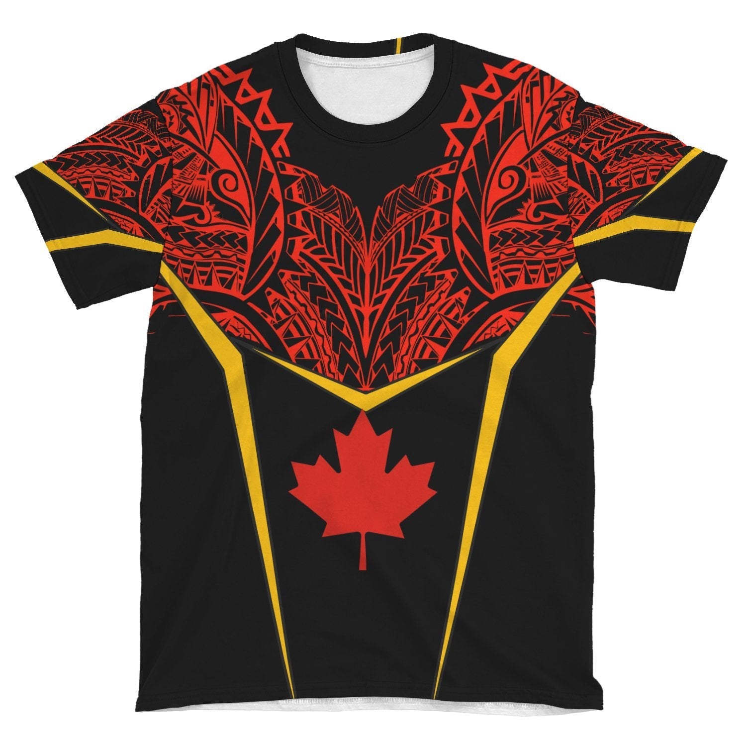 Canada Unisex T shirt - Tribal Style - Vibe Hoodie Shop