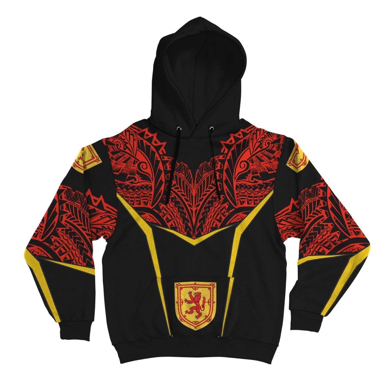 Scotland Unisex Hoodie - Tribal Style - Vibe Hoodie Shop