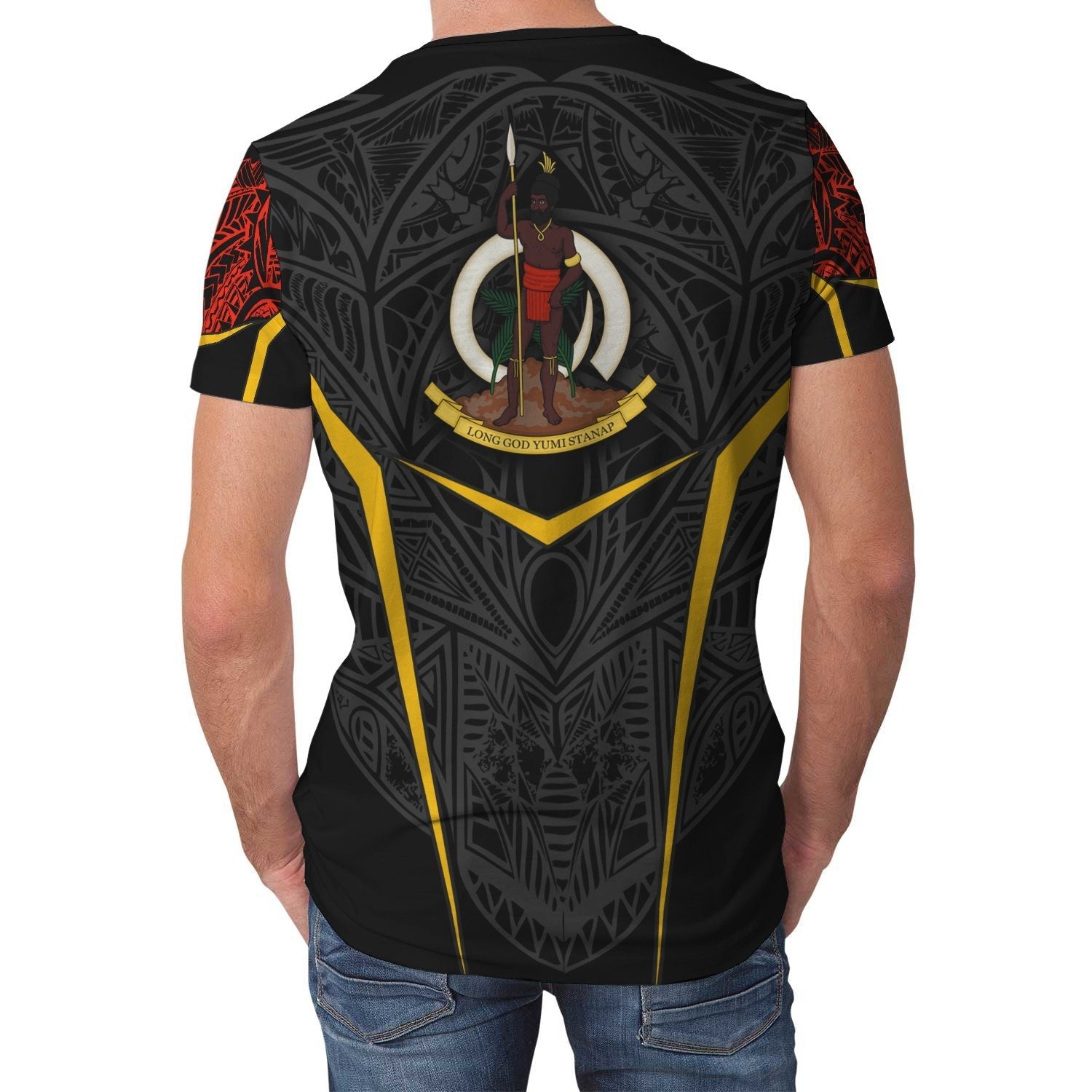 Vanuatu Unisex T shirt - Tribal Style - Vibe Hoodie Shop