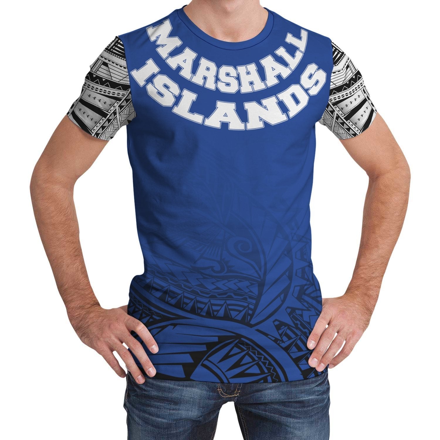 Marshall Islands Polynesian Unisex T shirt - Vibe Hoodie Shop