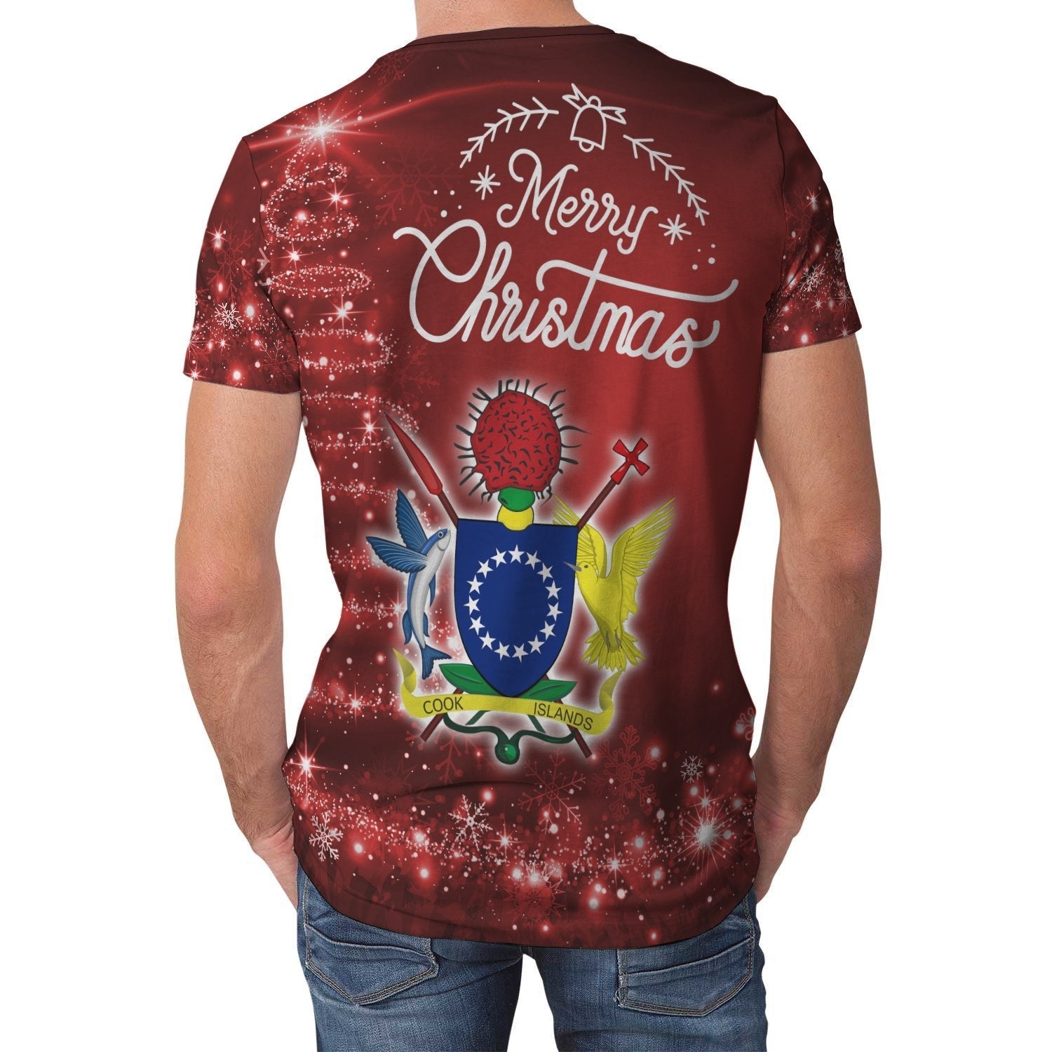 Cook Islands Christmas T shirt (Women's/Men's) - Vibe Hoodie Shop