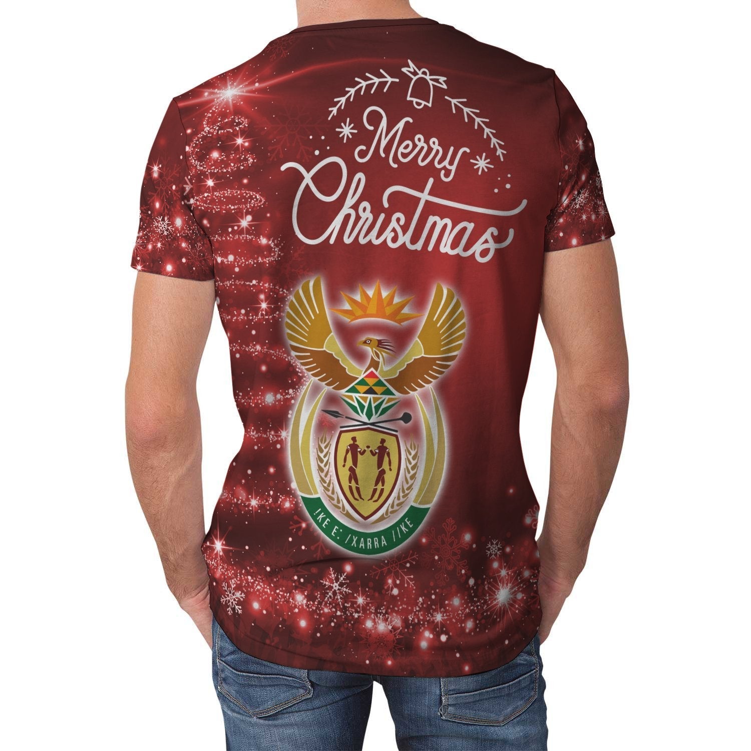 South Africa Christmas T shirt (Women's/Men's) - Vibe Hoodie Shop