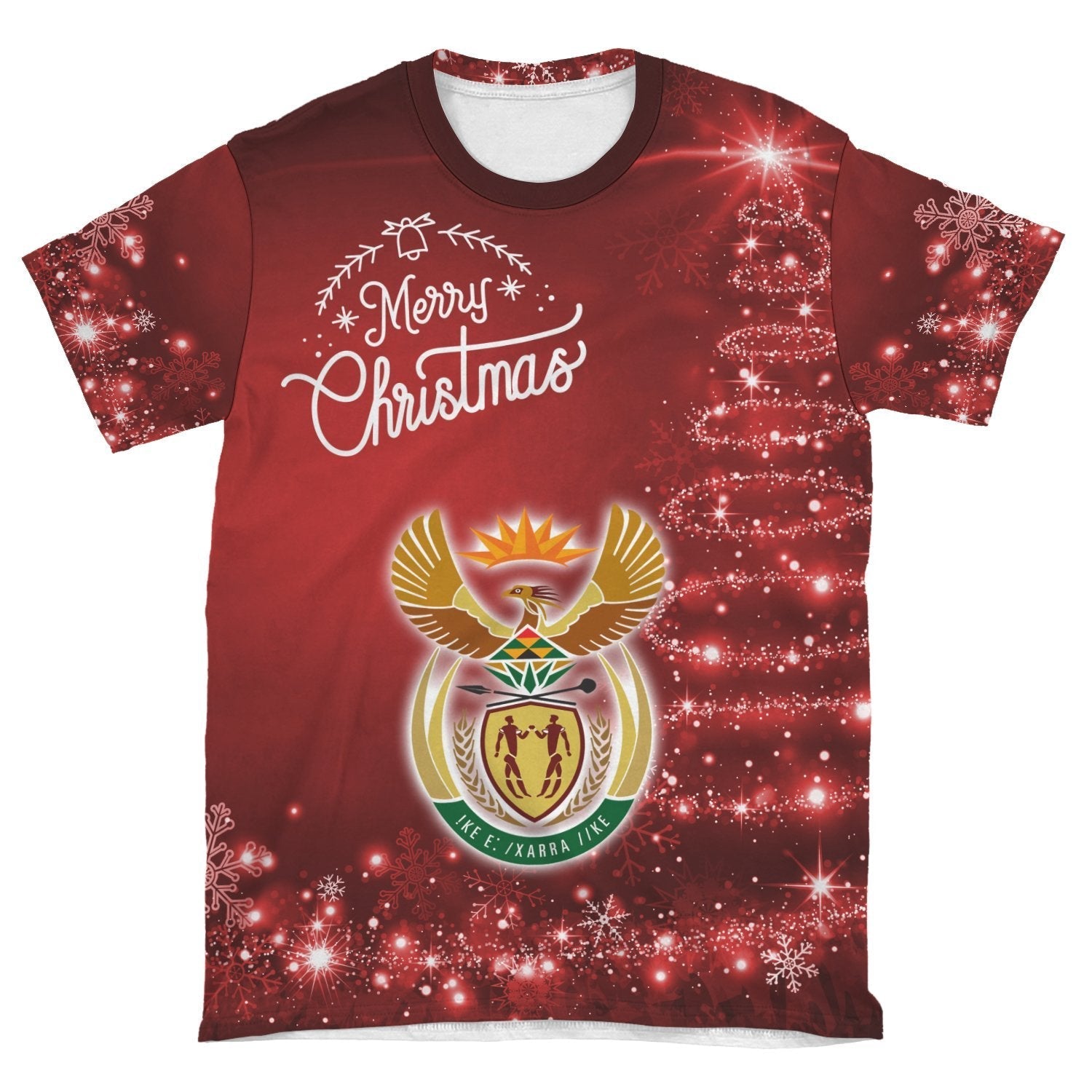 South Africa Christmas T shirt (Women's/Men's) - Vibe Hoodie Shop