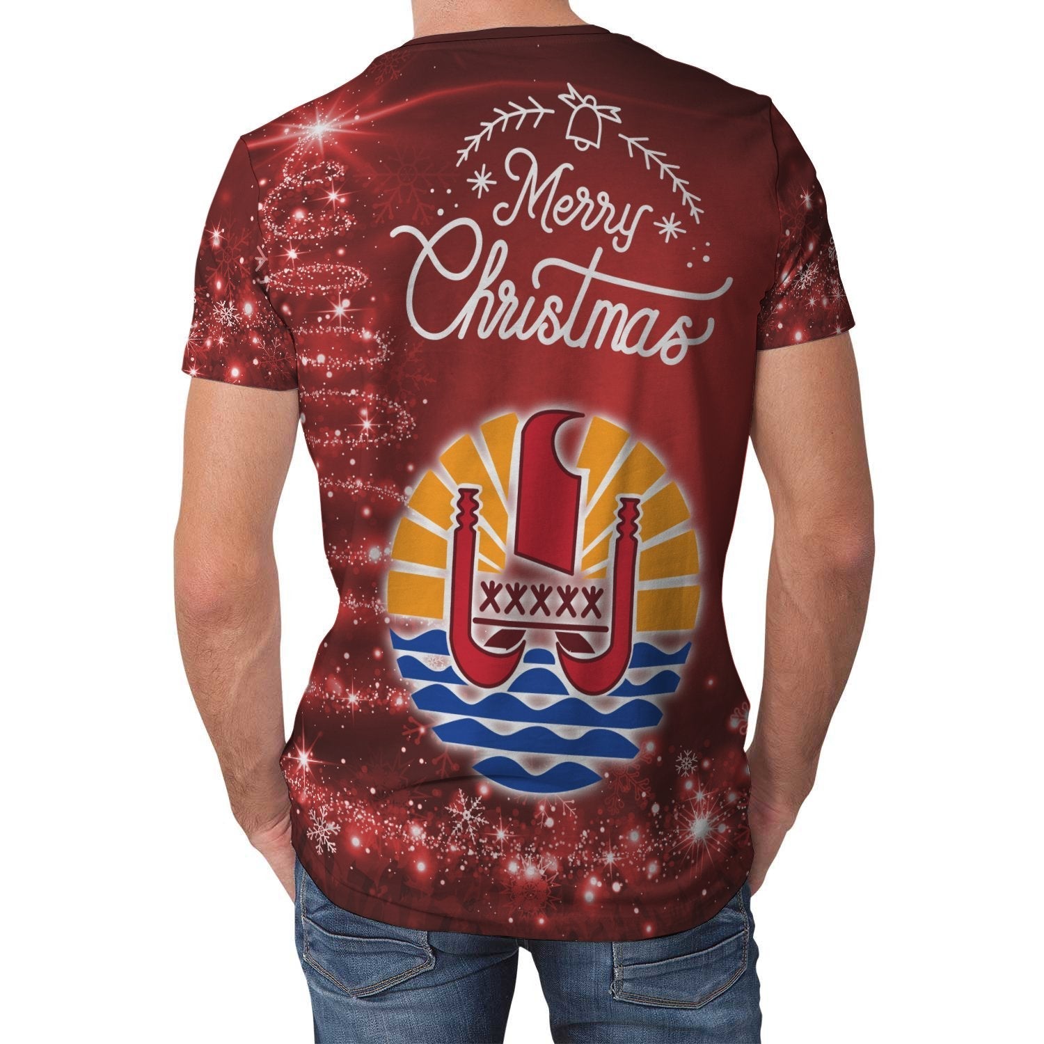 Tahiti Christmas T shirt (Women's/Men's) - Vibe Hoodie Shop