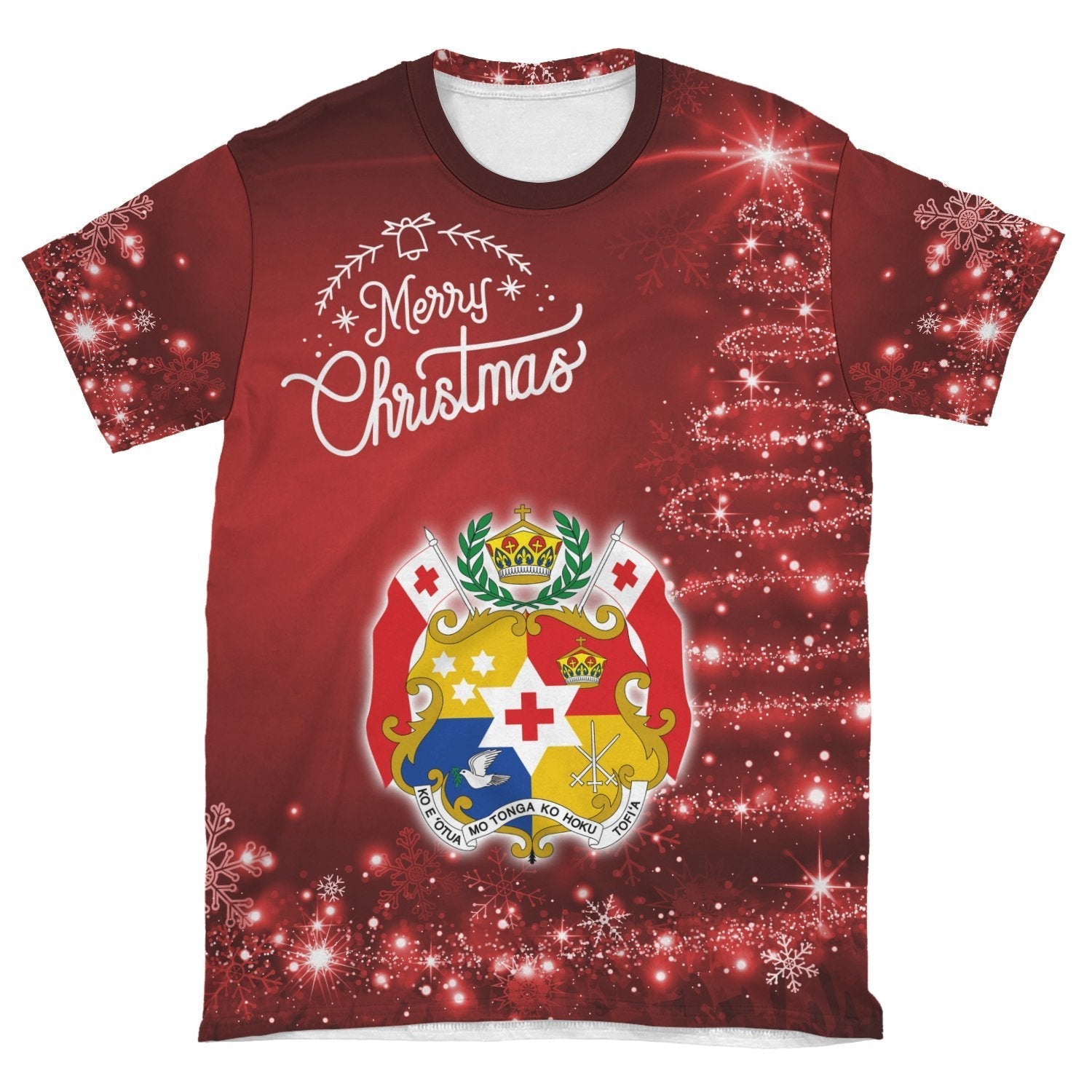 Tonga Christmas T shirt (Women's/Men's) - Vibe Hoodie Shop