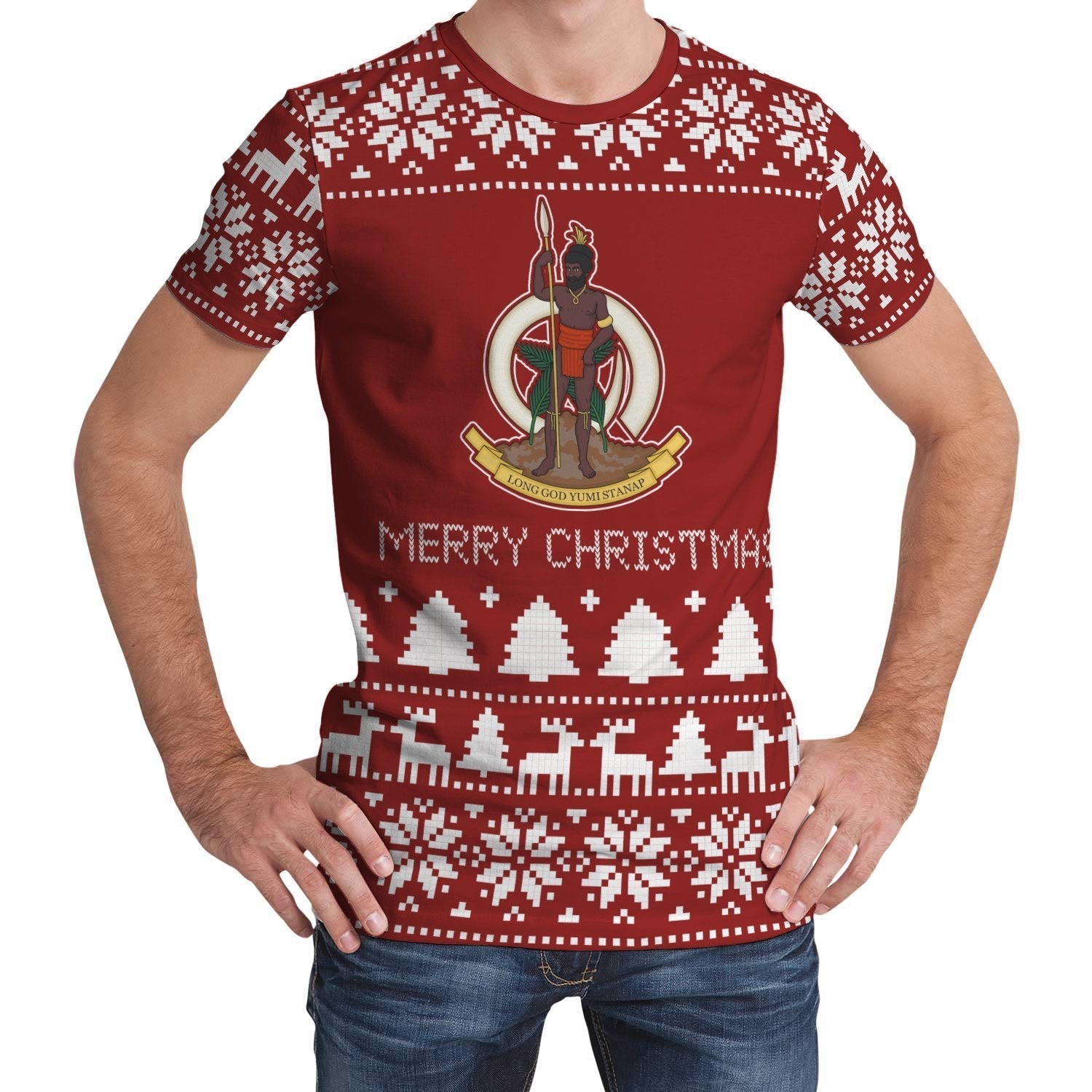 Vanuatu Christmas T shirt (Women's/Men's) - Vibe Hoodie Shop