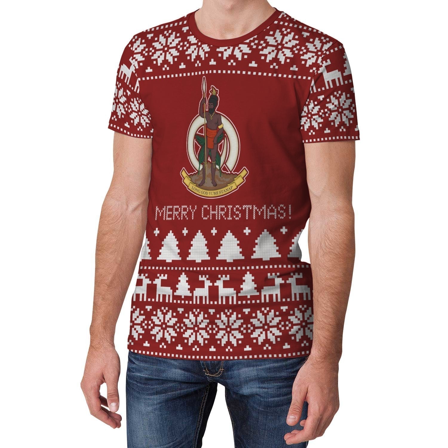 Vanuatu Christmas T shirt (Women's/Men's) - Vibe Hoodie Shop