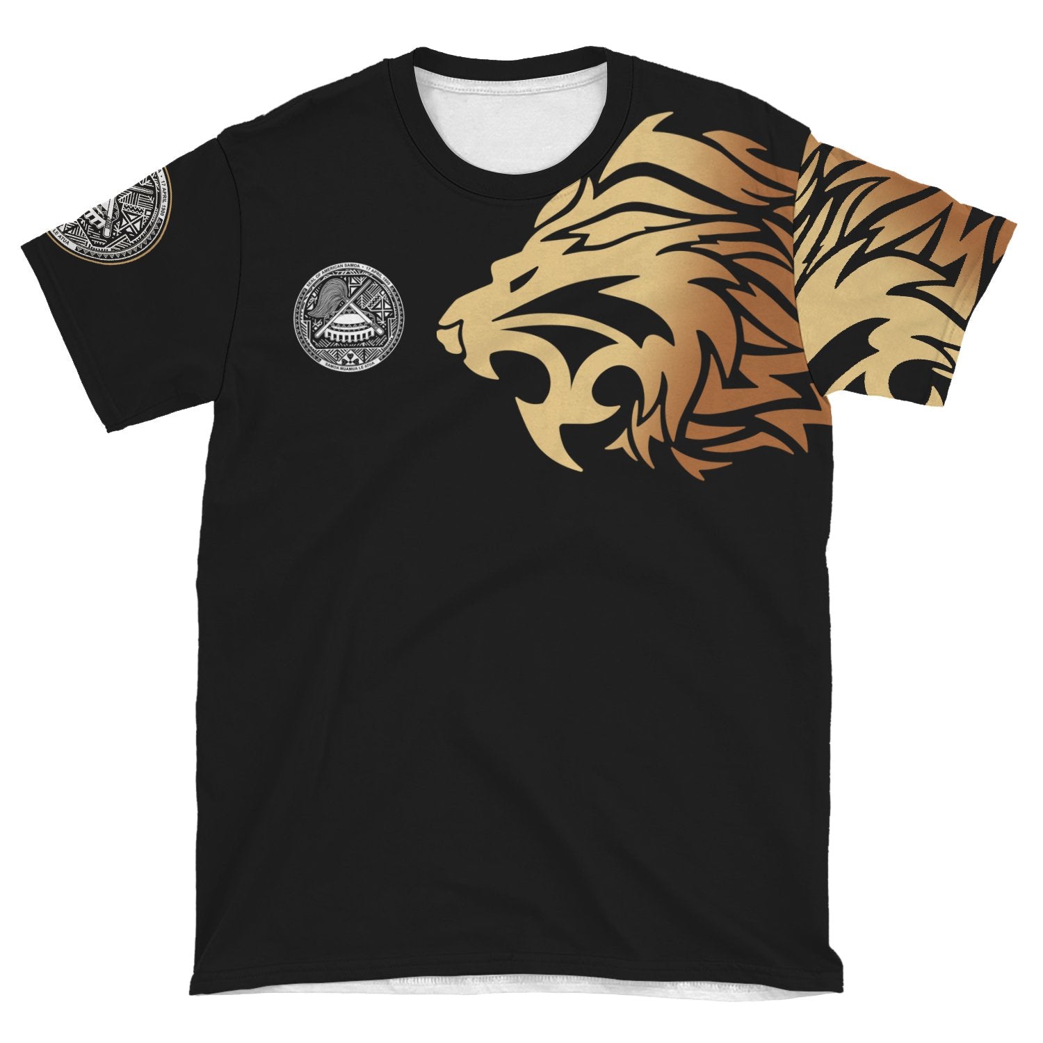 American Samoa T shirts - Lion Style - Vibe Hoodie Shop