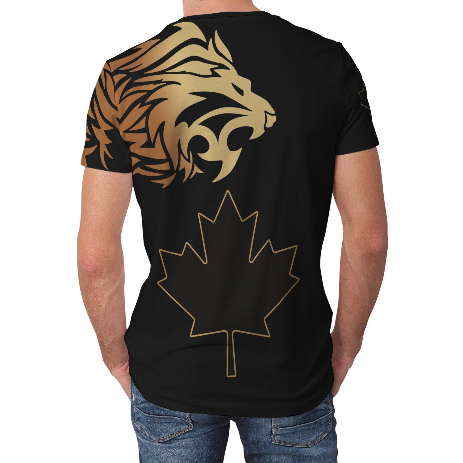 Canada T shirts - Lion Style - Vibe Hoodie Shop