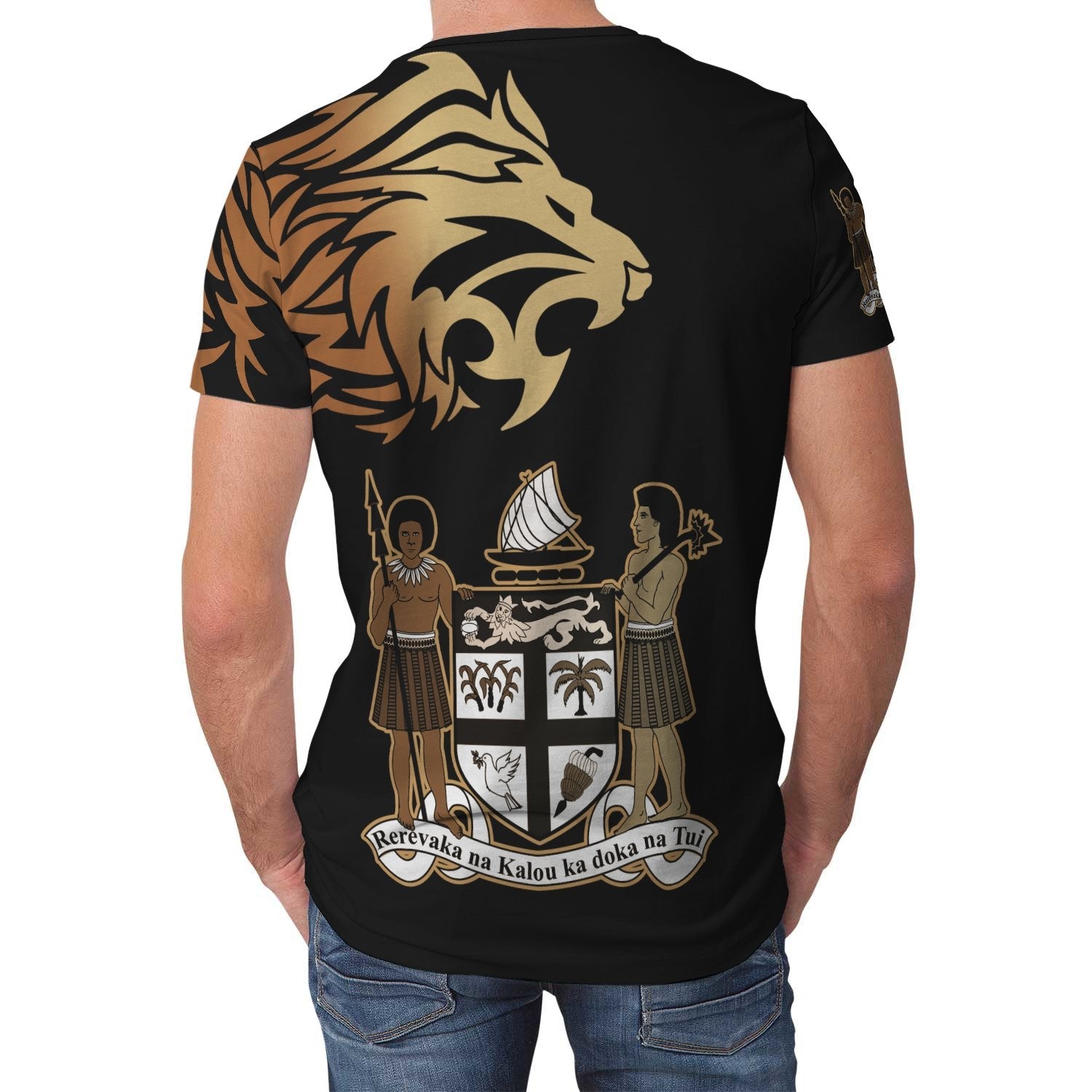 Fiji T shirts - Lion Style - Vibe Hoodie Shop