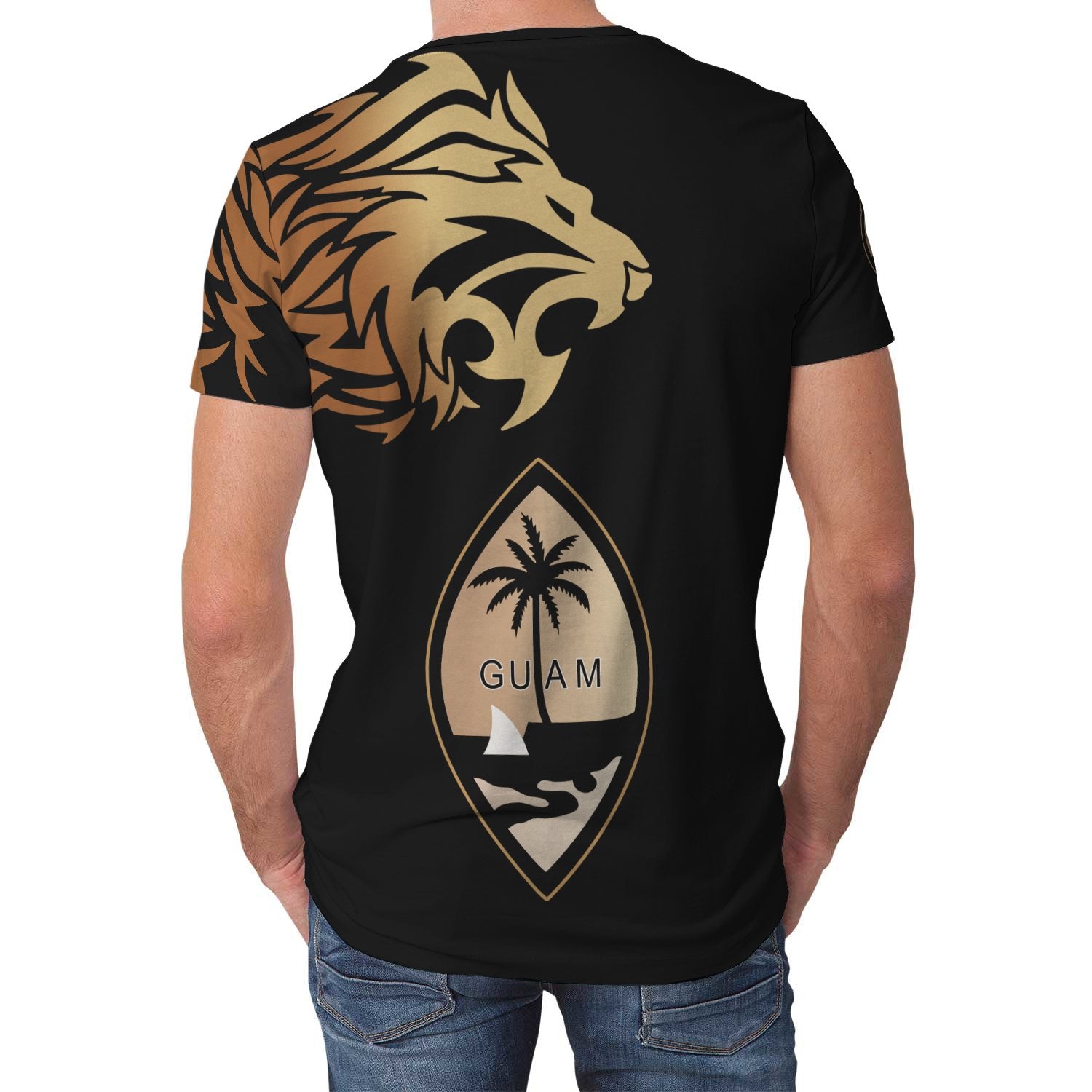 Guam T shirts - Lion Style - Vibe Hoodie Shop